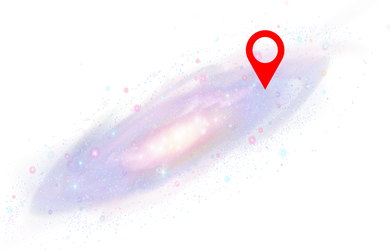 You are Here Galaxy Kids T-Shirt